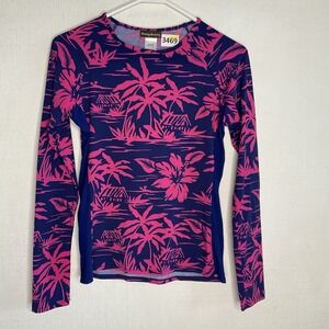 Tommy Bahama Sugar Shack Rash Guard UV Tech-UPF 30+ Pullover Women's‎ Medium